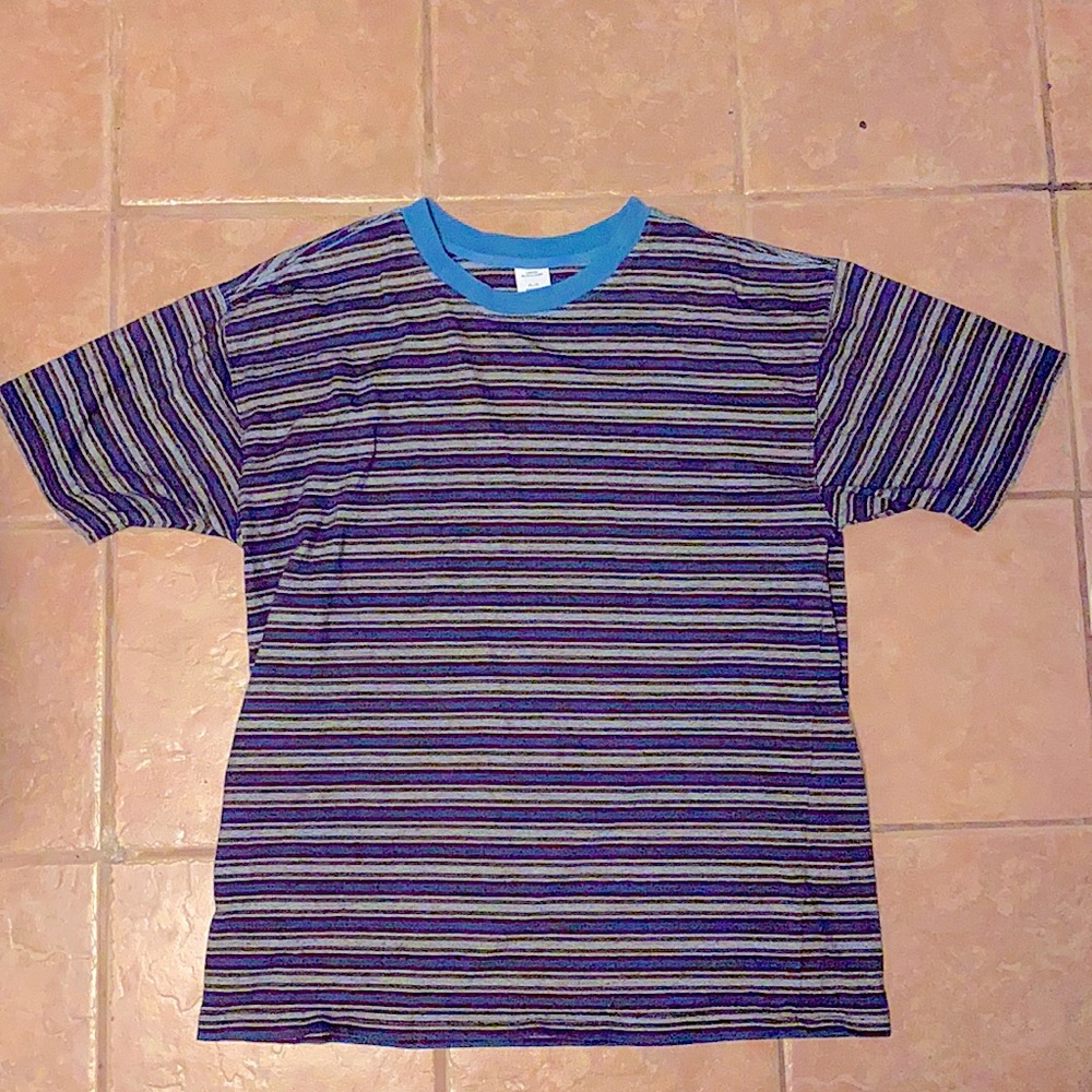 Trendy Urban Outfitters striped shirt size XL